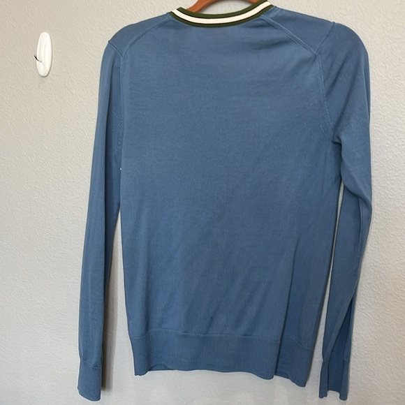 Tory Burch Madeline Striped Trim Cardigan - Picture 4 of 6